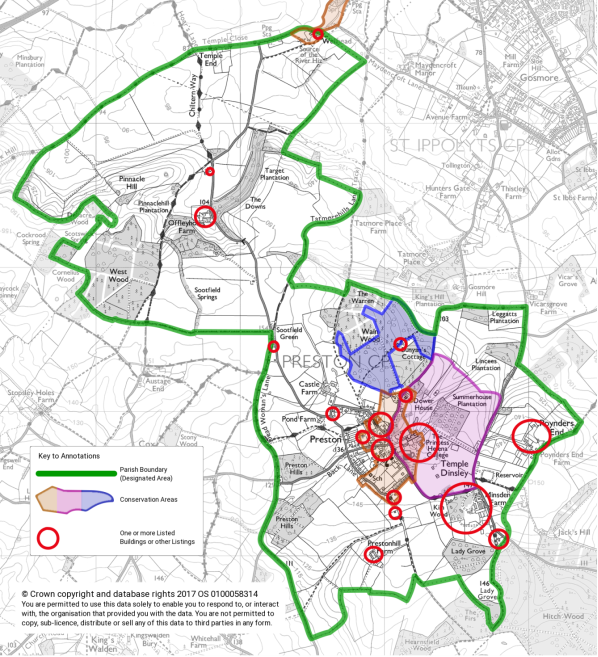 Y:\Preston-np\Draft Plan\Appendices\Artwork etc\Maps\Listed Bldgs and Cons Areas (derived from tl12 cropped 2b).tif