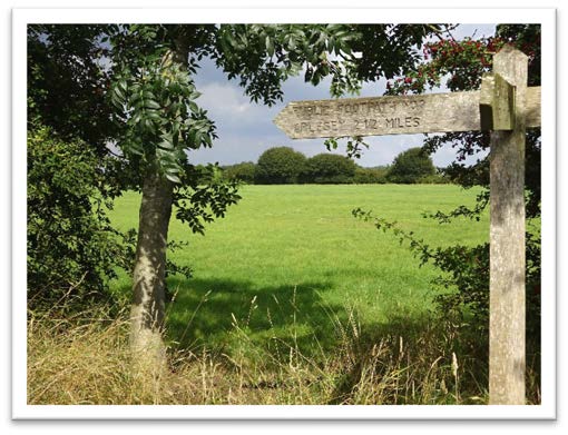 Ickleford has an extensive rural footpath network