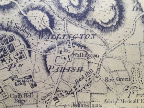 Historical map of Plough Paddock