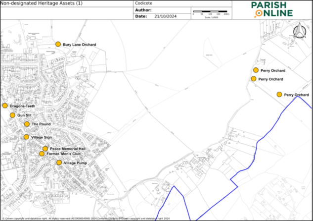 Detailed Policies Map of Non-designated Heritage Assets