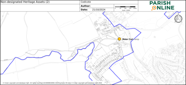 Detailed Policies Map showing Non-designated Heritage Assets